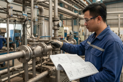 Chọn van theo lưu chất cần lưu ý những thông số gì?