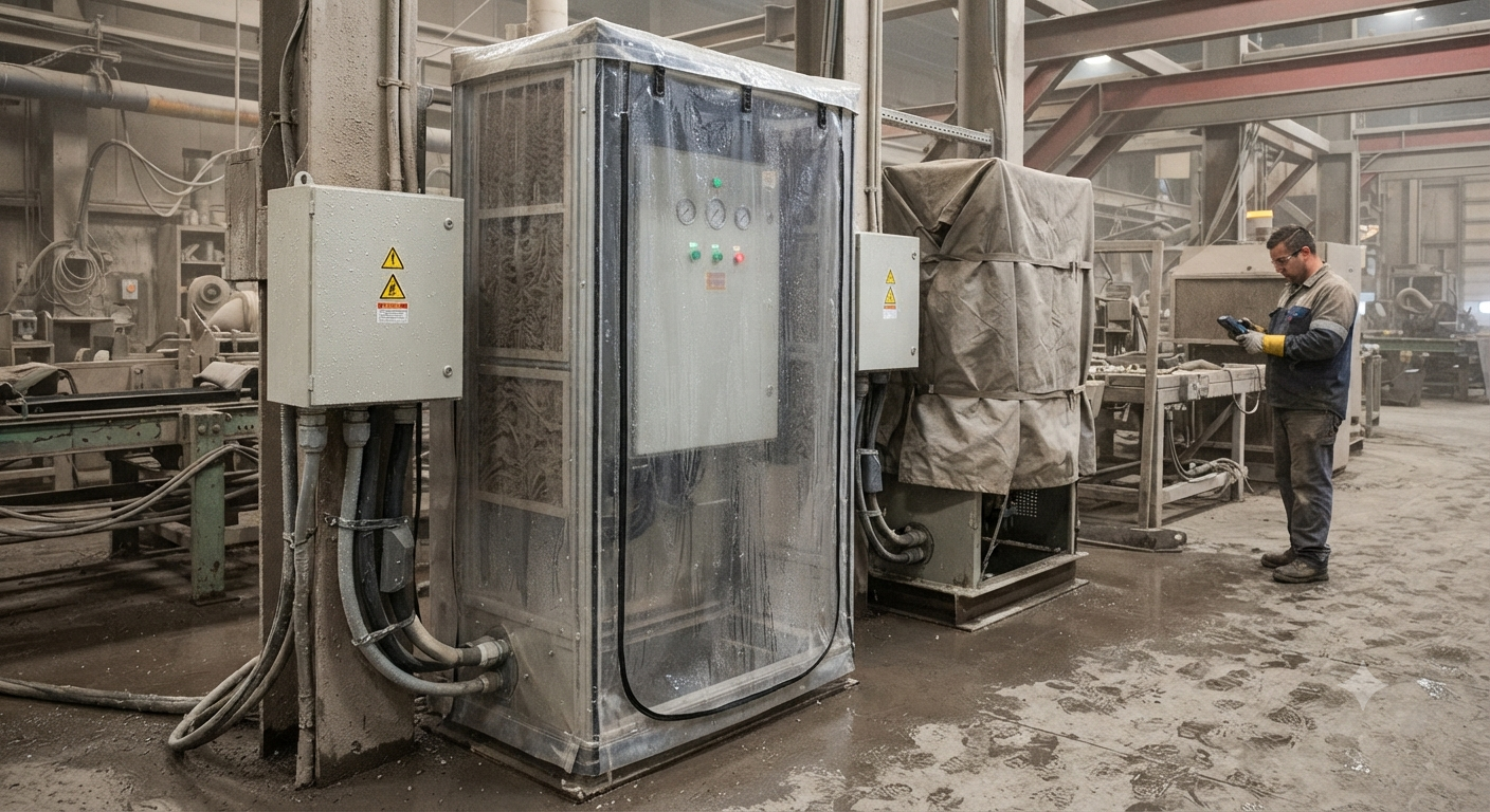 Các biện pháp bảo vệ thiết bị khỏi môi trường bụi và ẩm